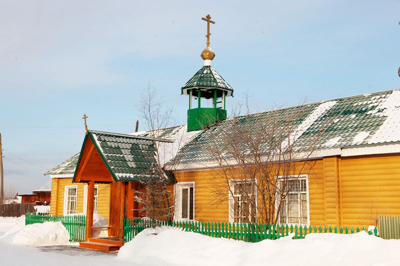 Свято-Троицкого храма в селе Казачинское